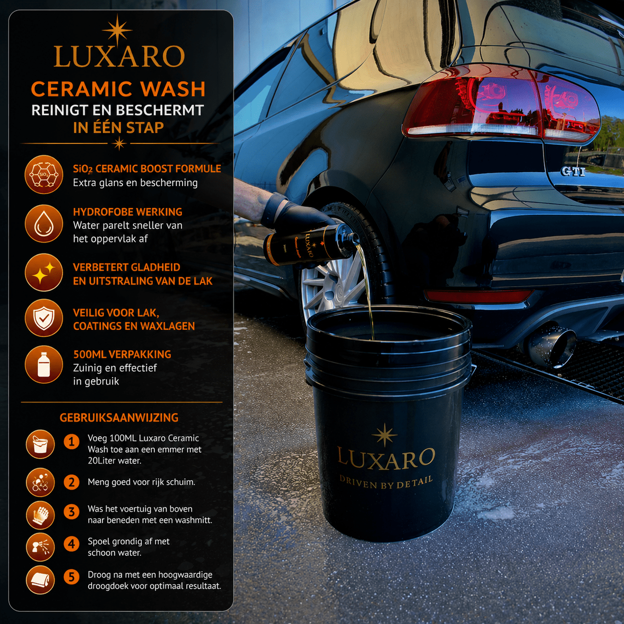 auto detailing bundle met lakbescherming